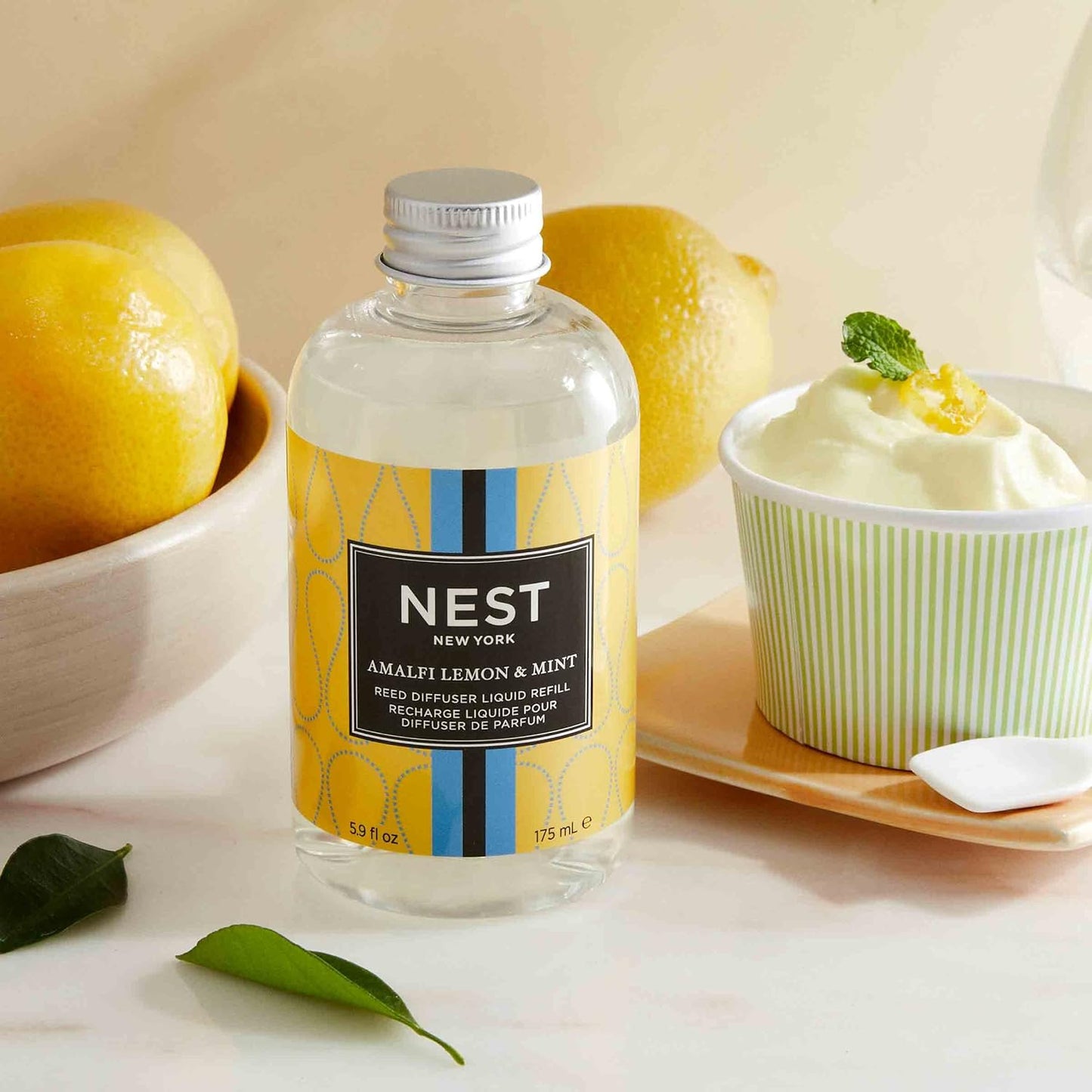 NEST Fragrances Moroccan Amber Reed Diffuser Liquid Refill 5.9 Fl Oz (Pack of 1)