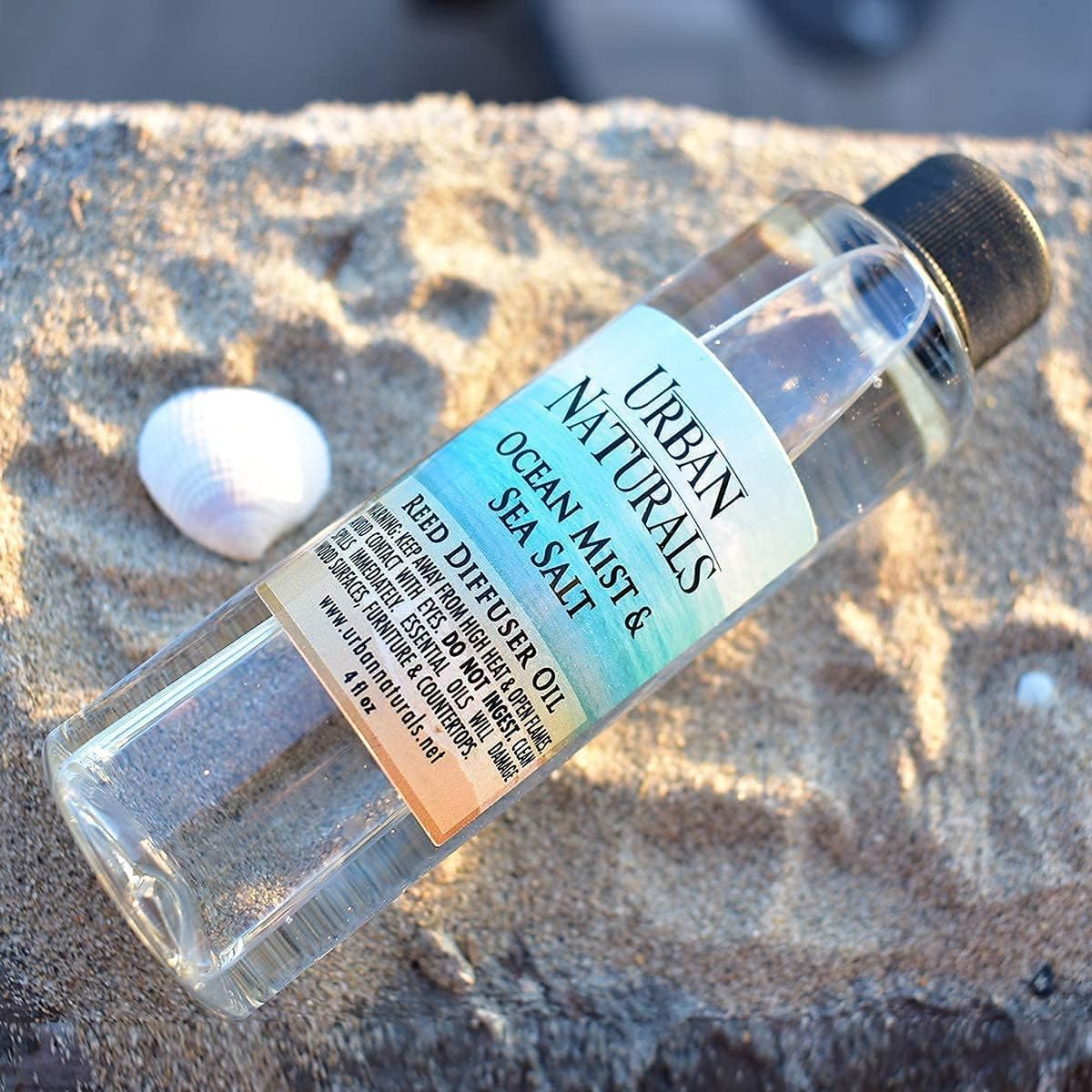 Urban Naturals Eucalyptus & Sage Oil Reed Diffuser Refill | Eucalyptus, Sage, Mint, Lime and Cedarwood| Includes a Free Set of Reed Sticks! 4 oz
