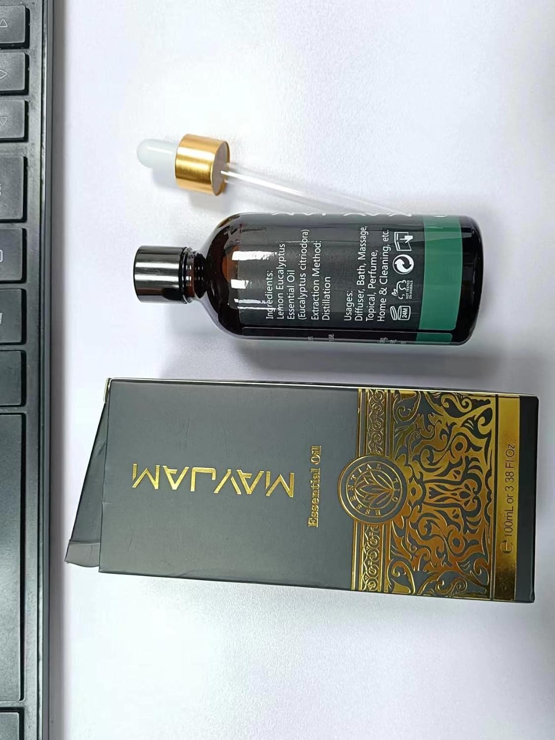 MAYJAM Essential Oil for Diffusers, Essential Oil with Premium Glass Dropper