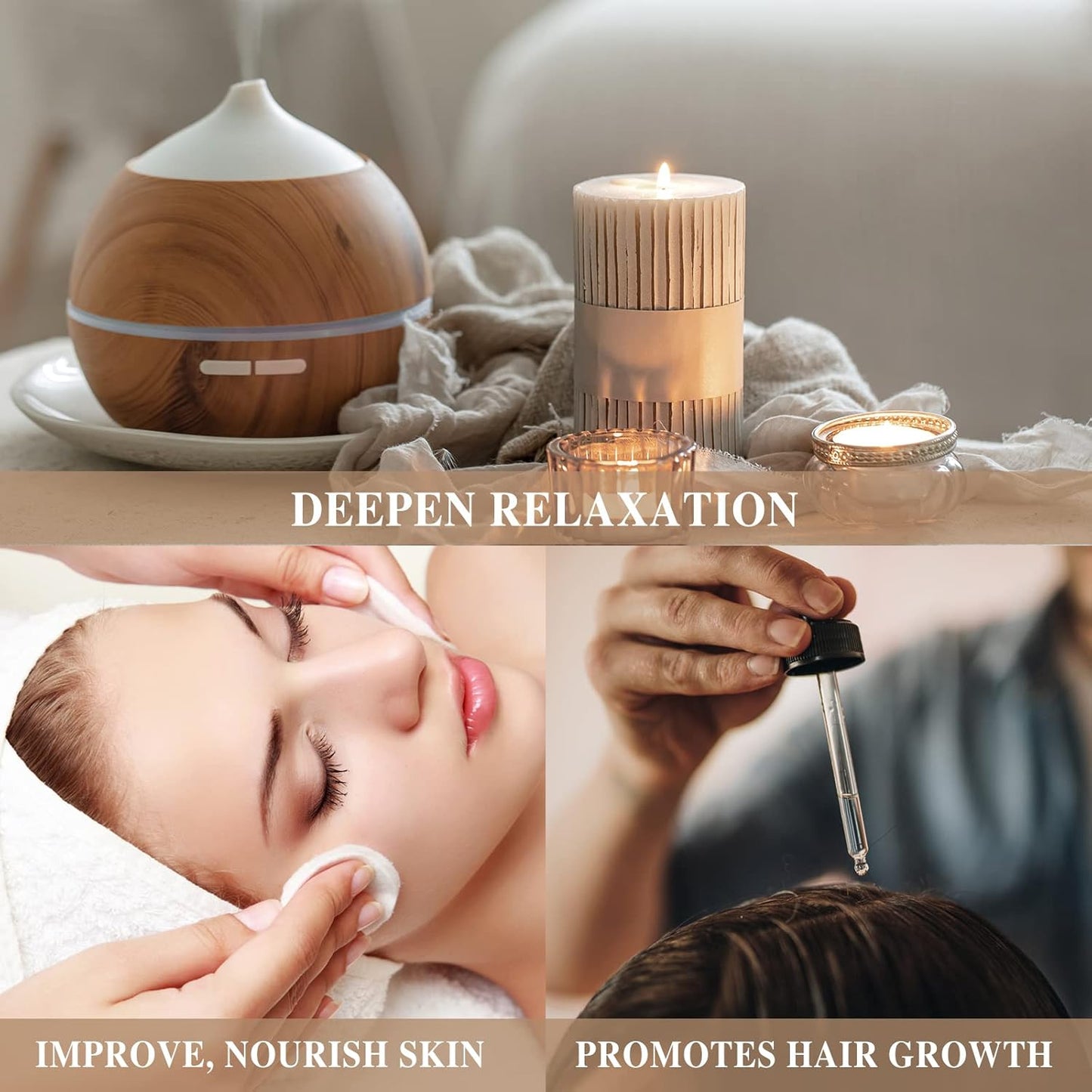 MAYJAM Essential Oil for Diffusers, Essential Oil with Premium Glass Dropper
