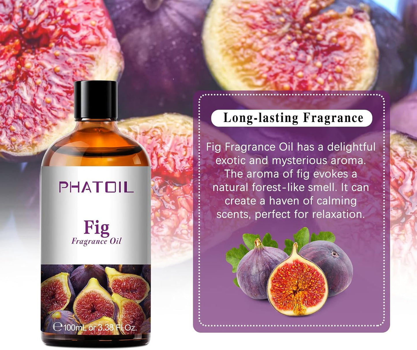 PHATOIL 3.38 FL.OZ Coconut & Vanilla Fragrance Oils for Aromatherapy, Essential Oils for Diffusers for Home, Perfect for Diffuser, Yoga, DIY Candle and Soap Making - 100ml