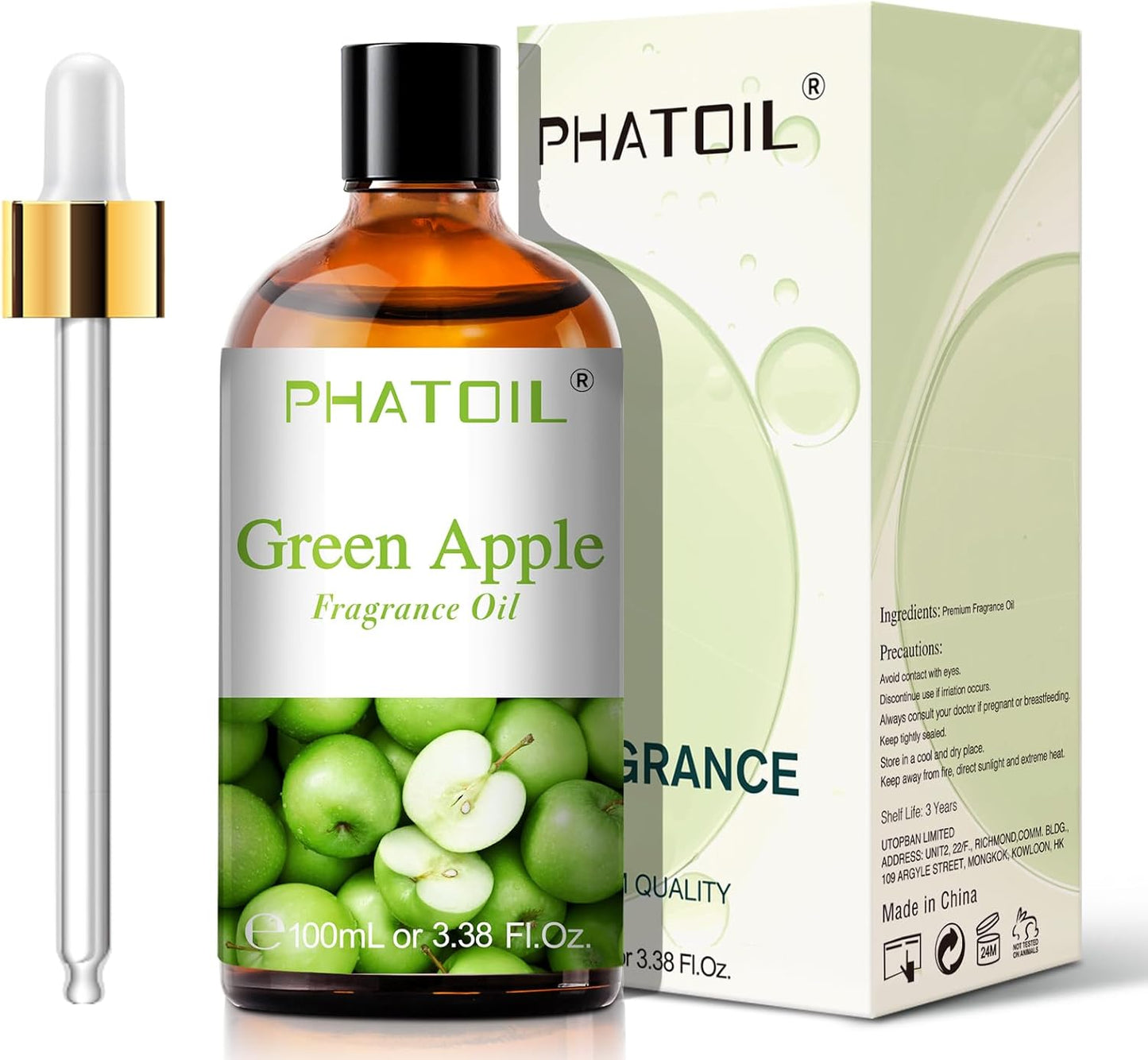 PHATOIL 3.38 FL.OZ Coconut & Vanilla Fragrance Oils for Aromatherapy, Essential Oils for Diffusers for Home, Perfect for Diffuser, Yoga, DIY Candle and Soap Making - 100ml
