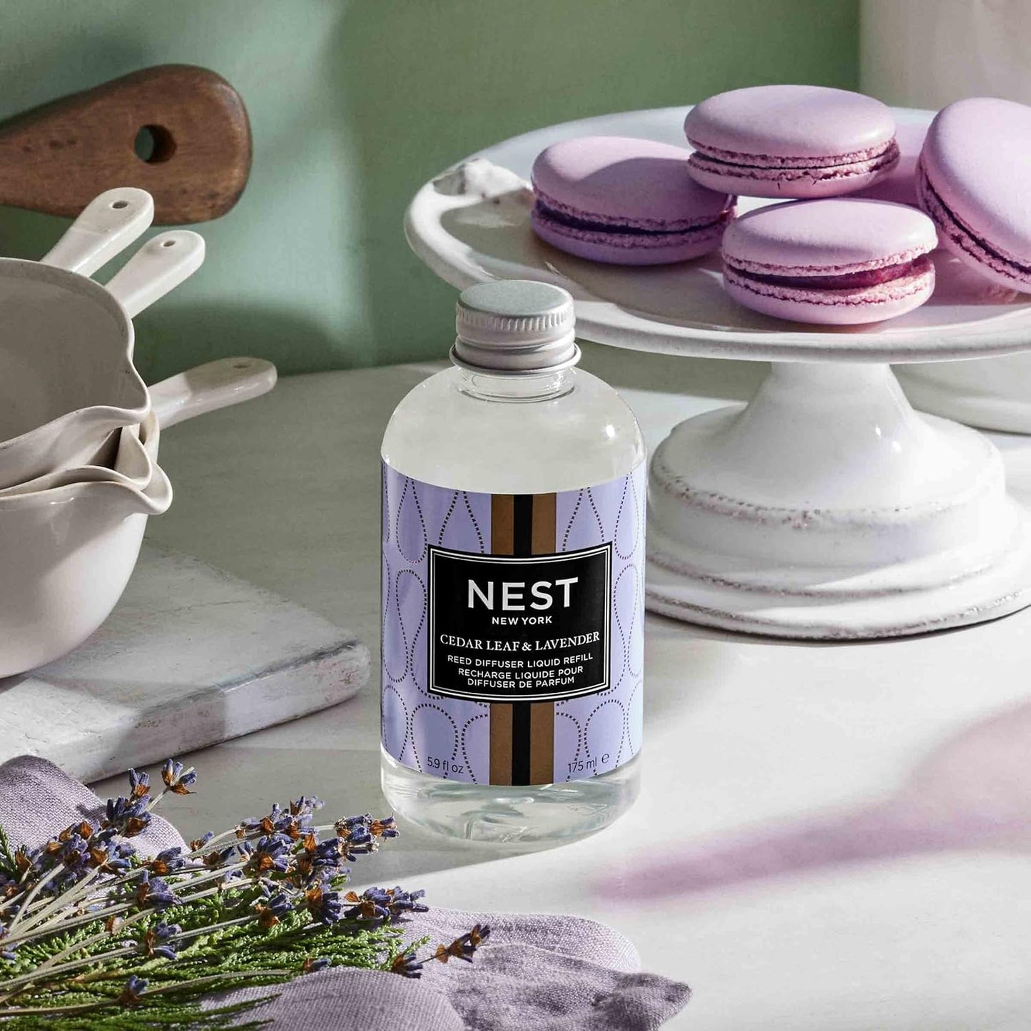 NEST Fragrances Moroccan Amber Reed Diffuser Liquid Refill 5.9 Fl Oz (Pack of 1)