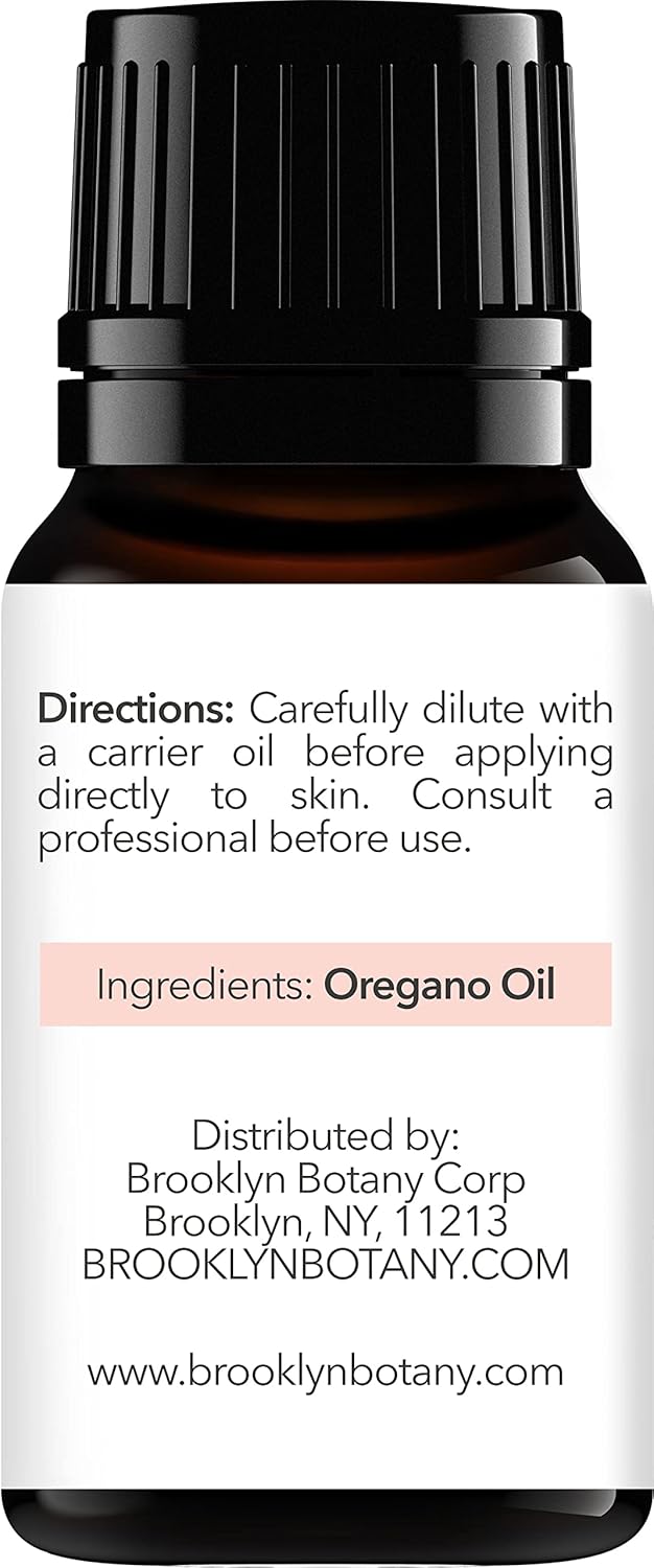 Brooklyn Botany Peppermint Essential Oil - 100% Pure and Natural - Premium Grade with Dropper - for Aromatherapy and Diffuser