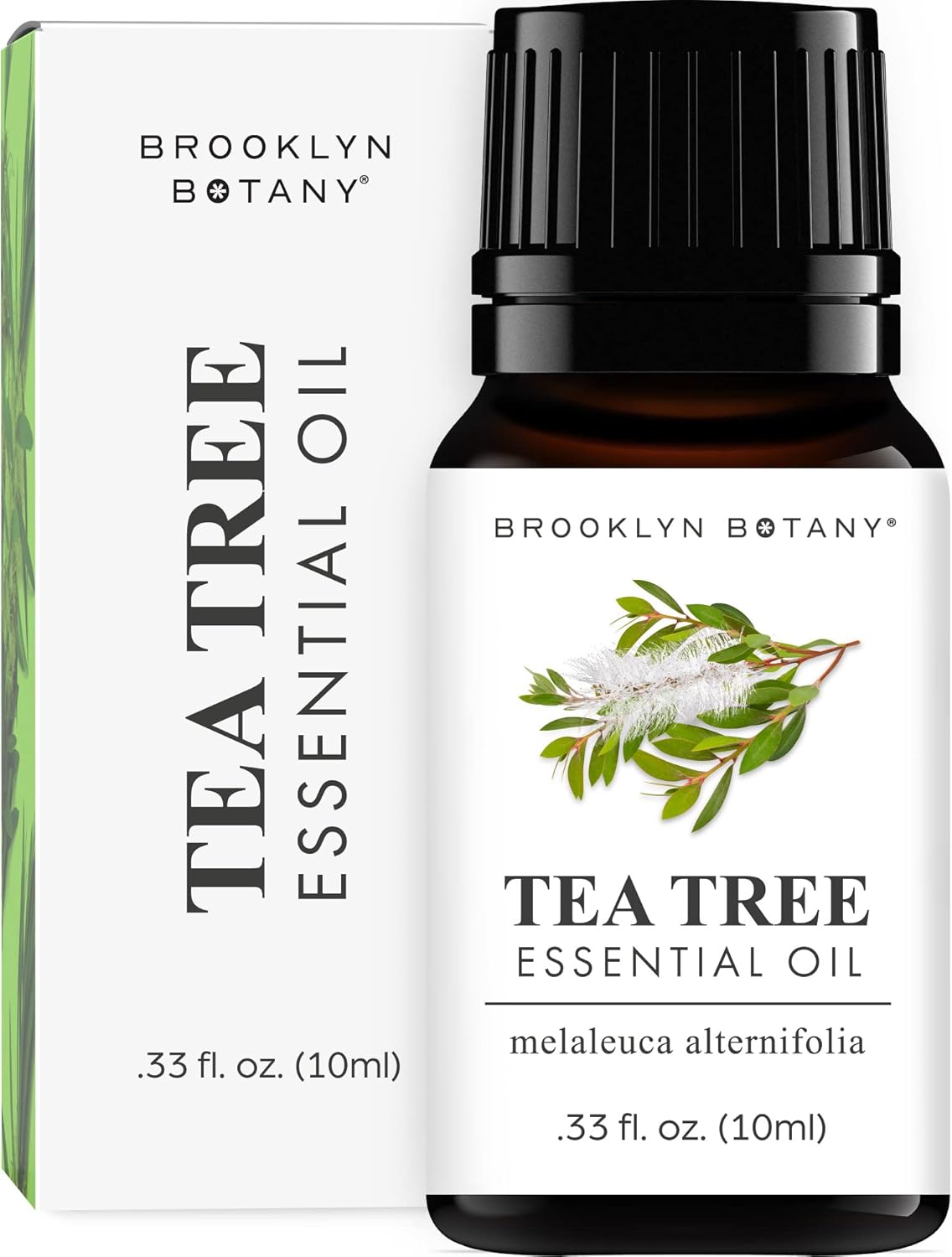 Brooklyn Botany Peppermint Essential Oil - 100% Pure and Natural - Premium Grade with Dropper - for Aromatherapy and Diffuser