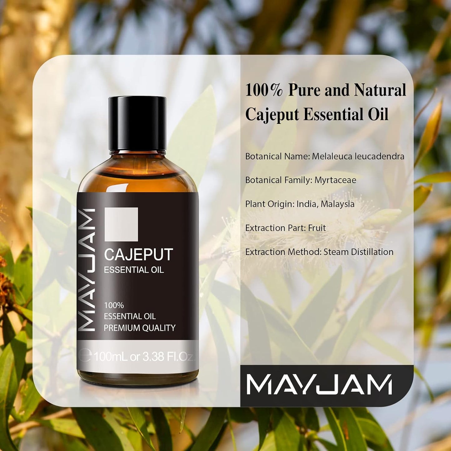 MAYJAM Essential Oil for Diffusers, Essential Oil with Premium Glass Dropper