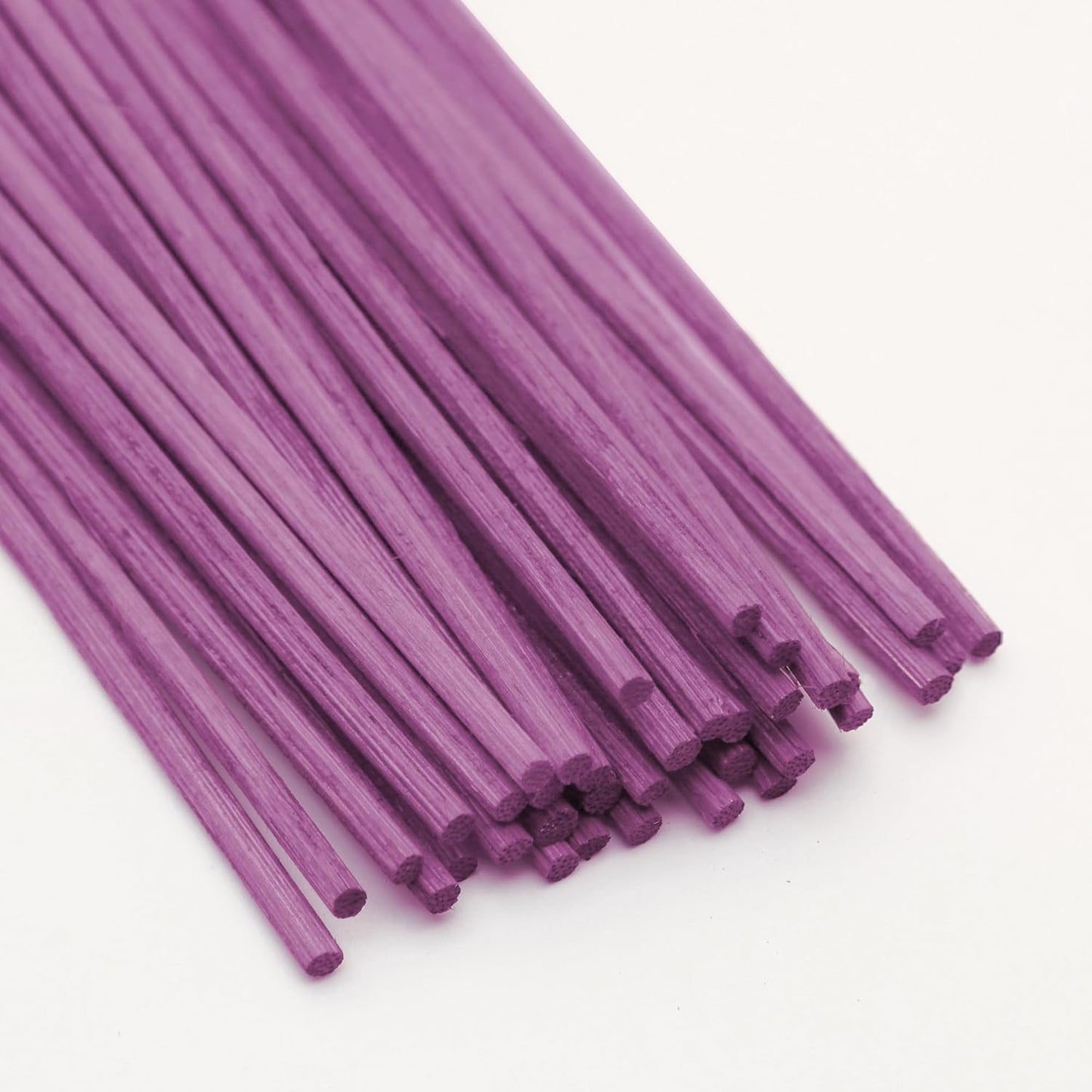 VFULIE 100PCS Reed Diffuser Sticks, 10 Inch Natural Rattan Wood Sticks Essential Oil Aroma Diffuser Sticks Refill Replacement for Aroma Fragrance (Primary Color)