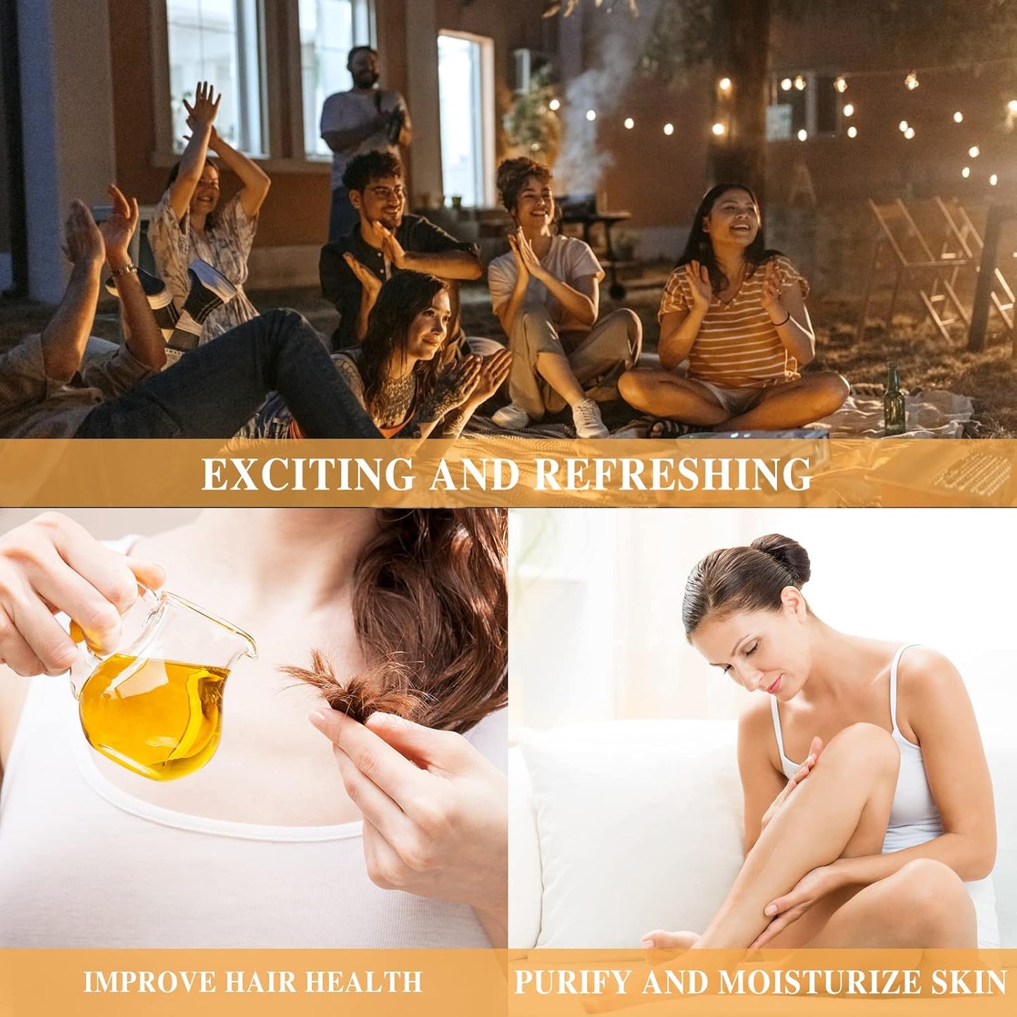 MAYJAM Essential Oil for Diffusers, Essential Oil with Premium Glass Dropper