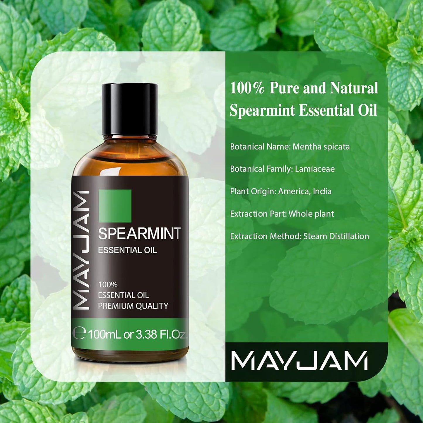 MAYJAM Essential Oil for Diffusers, Essential Oil with Premium Glass Dropper