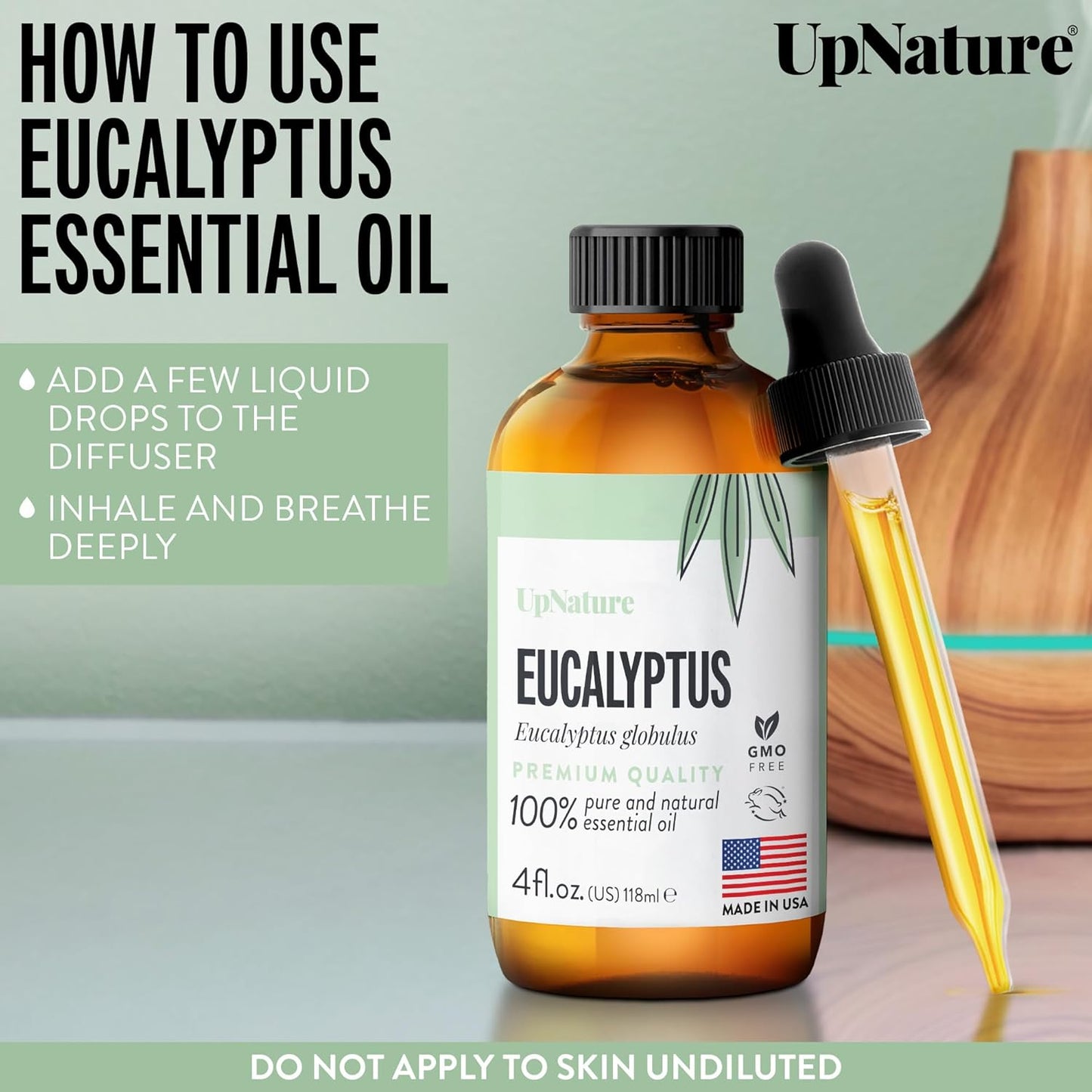 UpNature Organic Tea Tree Oil - 100% Pure Tea Tree Essential Oil