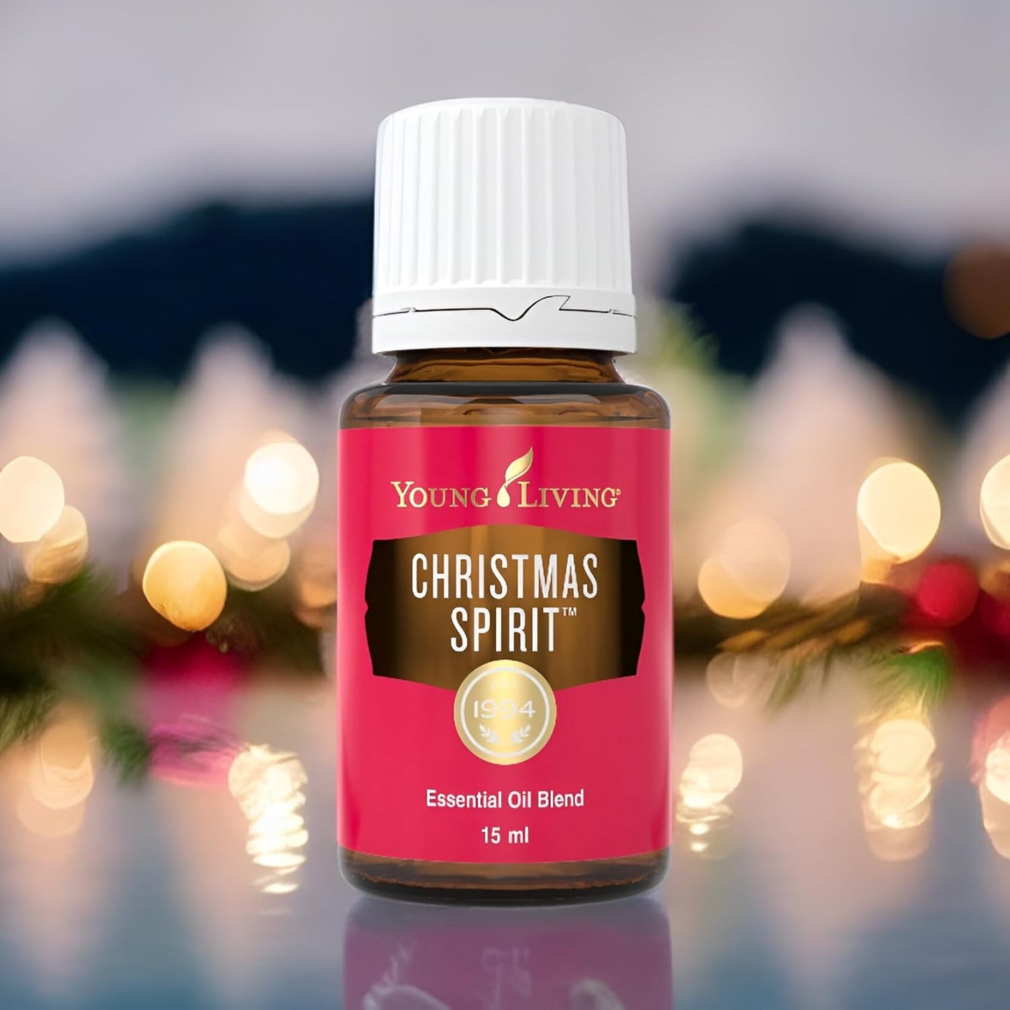 Young Living Christmas Spirit Essential Oil | Use with Essential Oil Diffuser | Add to Spray Bottle to Spritz on Christmas Tree, Clothes, or The Home | Perfect Home Essentials for The Holidays