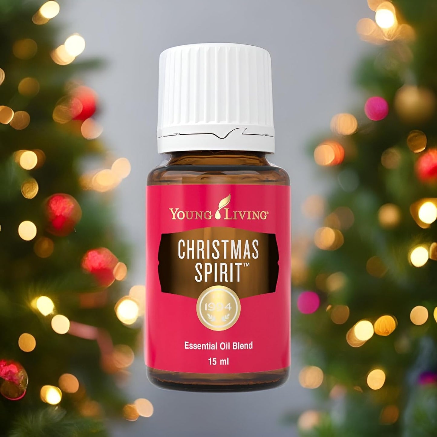 Young Living Christmas Spirit Essential Oil | Use with Essential Oil Diffuser | Add to Spray Bottle to Spritz on Christmas Tree, Clothes, or The Home | Perfect Home Essentials for The Holidays