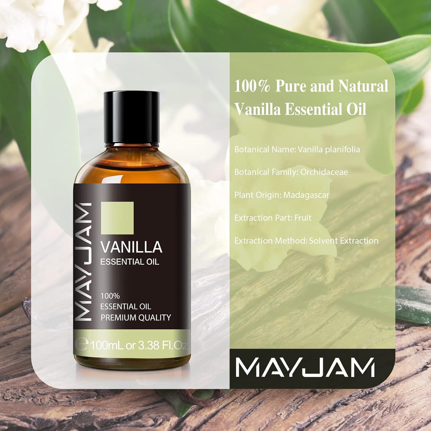 MAYJAM Essential Oil for Diffusers, Essential Oil with Premium Glass Dropper