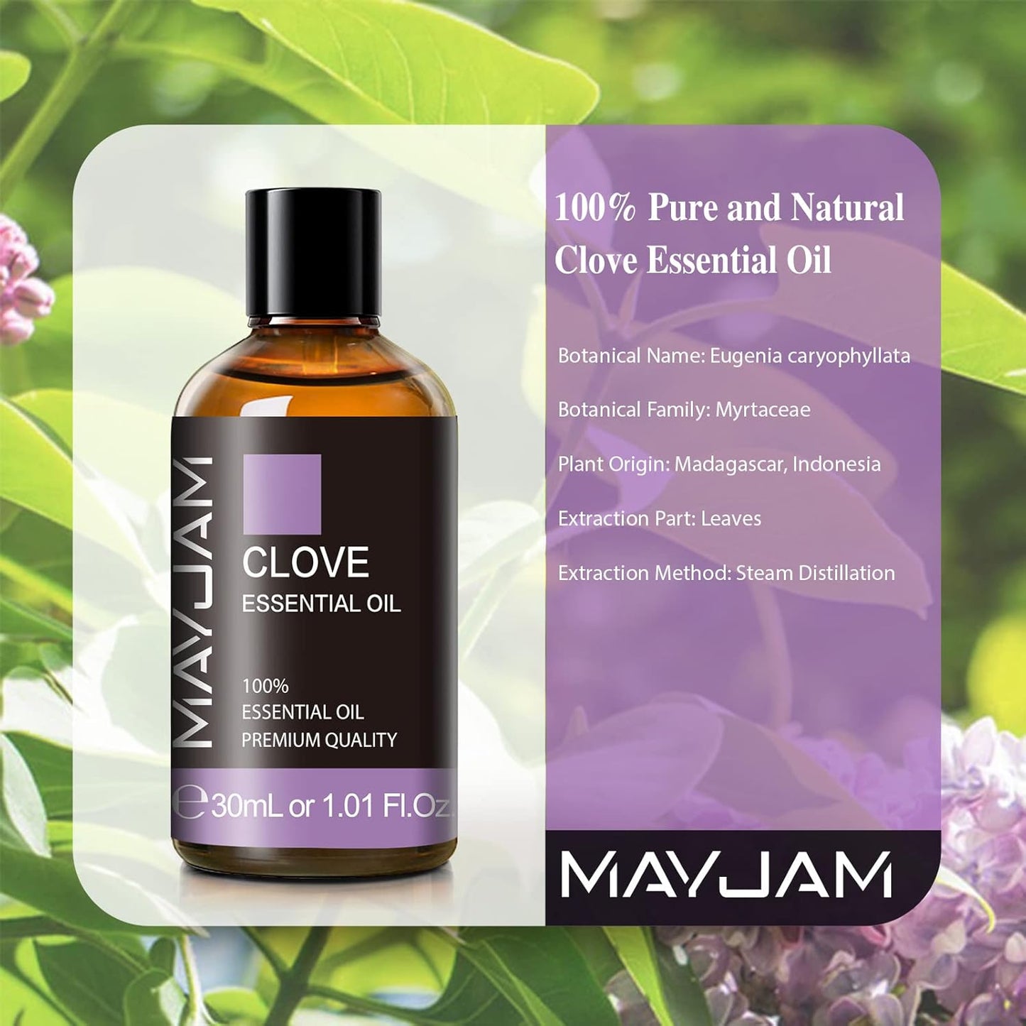 MAYJAM Essential Oil for Diffusers, Essential Oil with Premium Glass Dropper