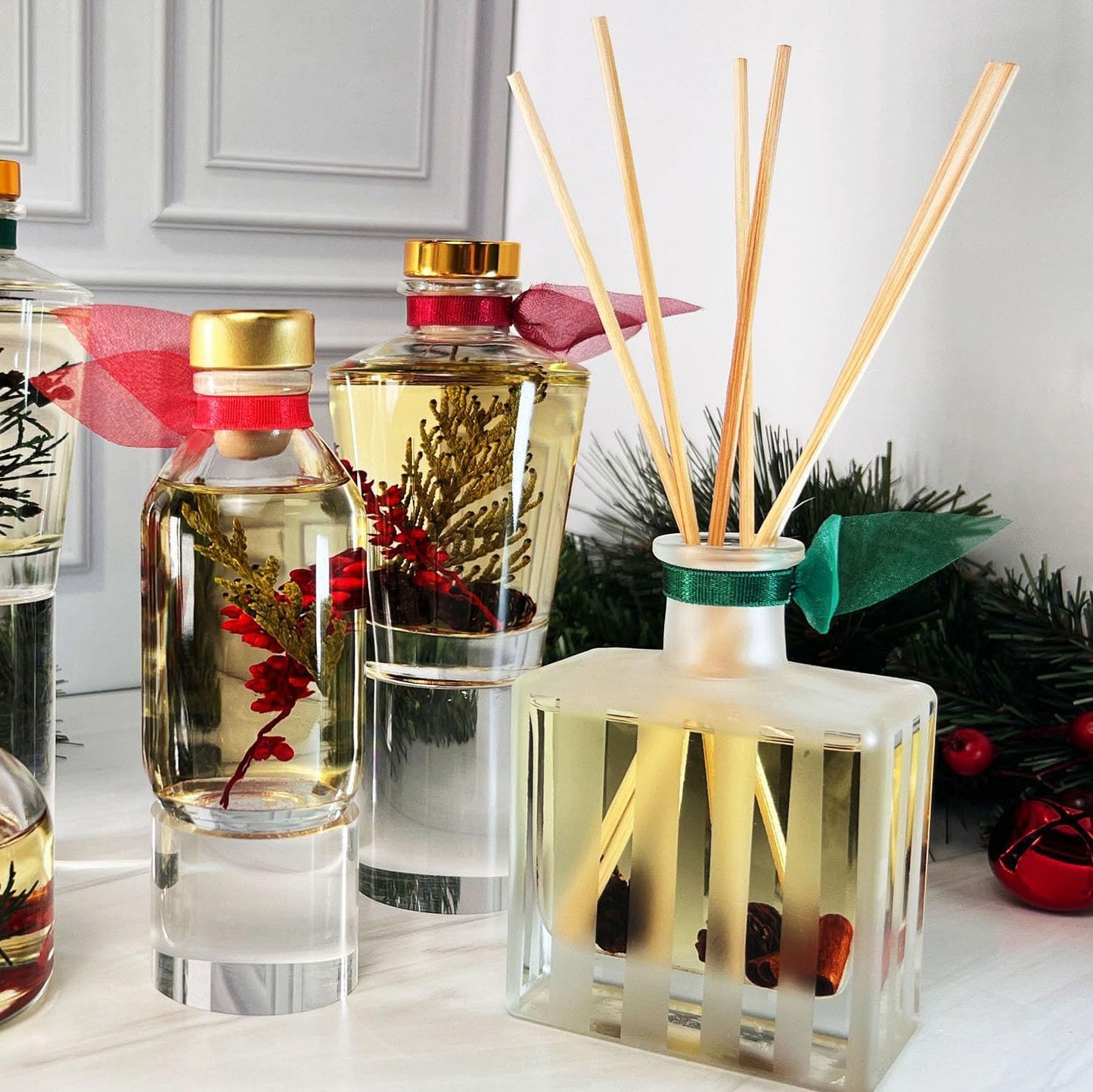 LOVSPA Eucalyptus Essential Oil Reed Diffuser Gift Set | Revive | Fresh Eucalyptus, Sage, Citrus, Bamboo & Mint | Great Aromatherapy Gift for Mom, Dad, Grandma or Aunt