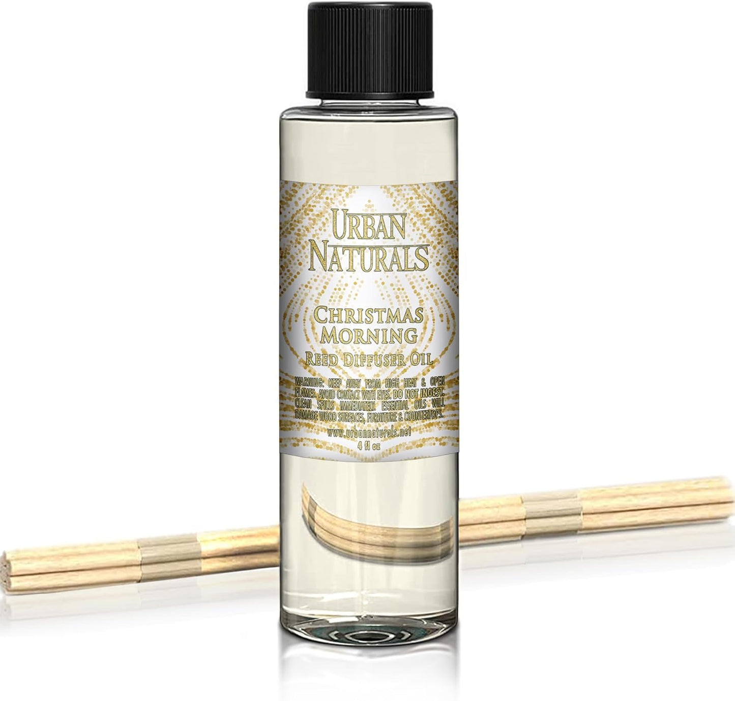 Urban Naturals Eucalyptus & Sage Oil Reed Diffuser Refill | Eucalyptus, Sage, Mint, Lime and Cedarwood| Includes a Free Set of Reed Sticks! 4 oz