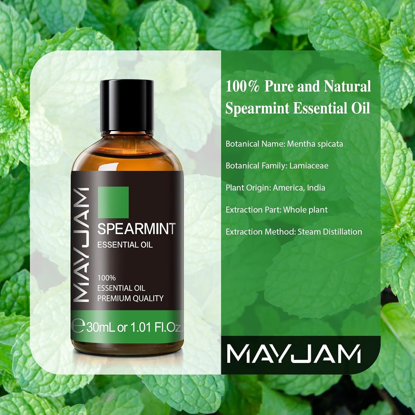 MAYJAM Essential Oil for Diffusers, Essential Oil with Premium Glass Dropper