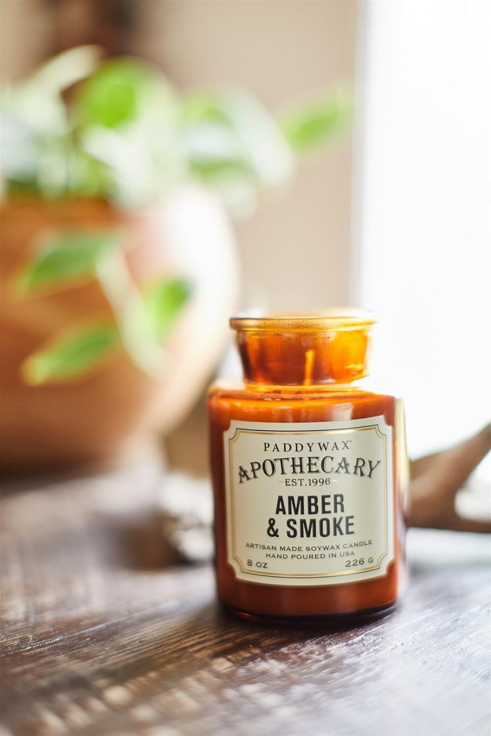 Paddywax Scented Candles Artisan Apothecary Candle, 8-Ounce