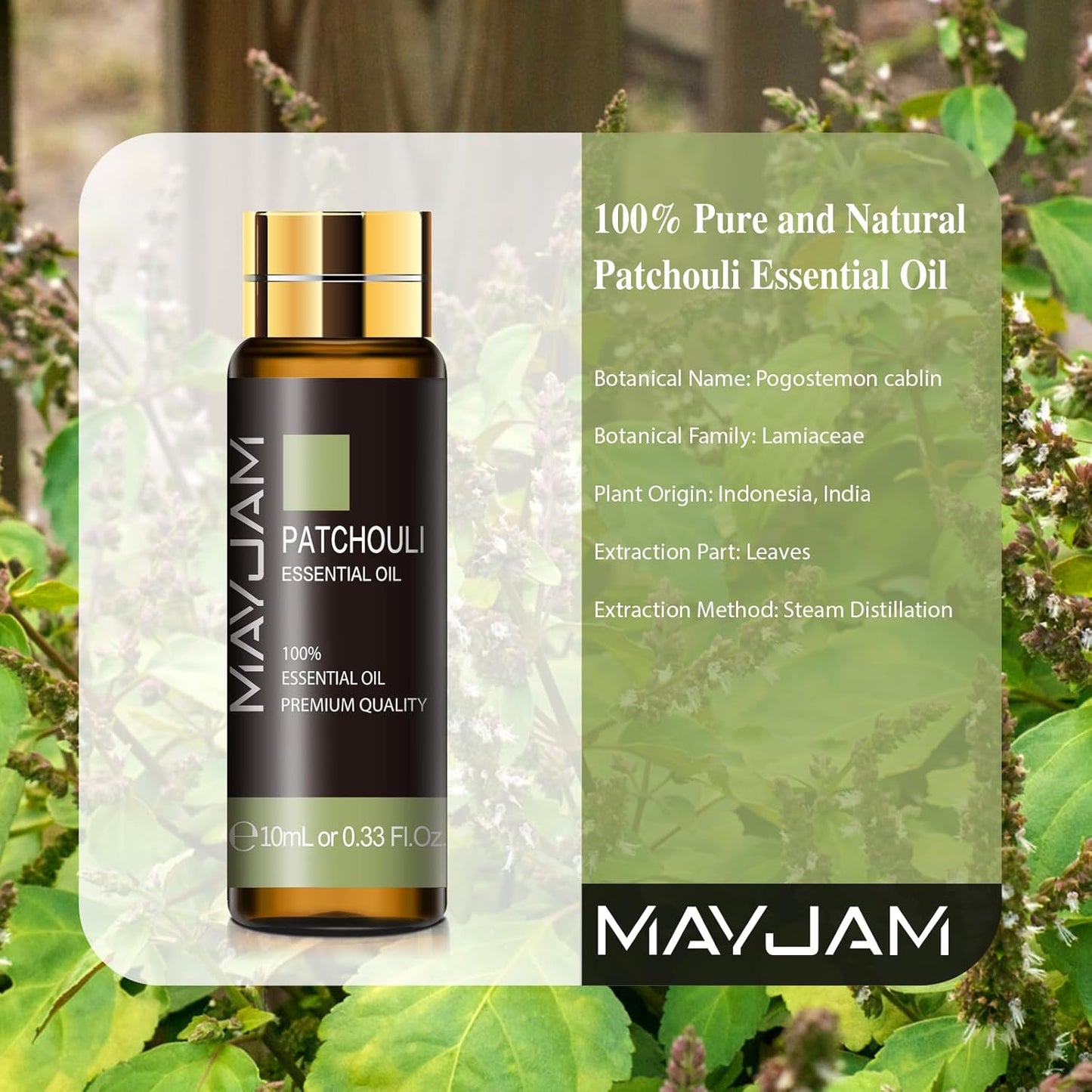 MAYJAM Essential Oil for Diffusers, Essential Oil with Premium Glass Dropper