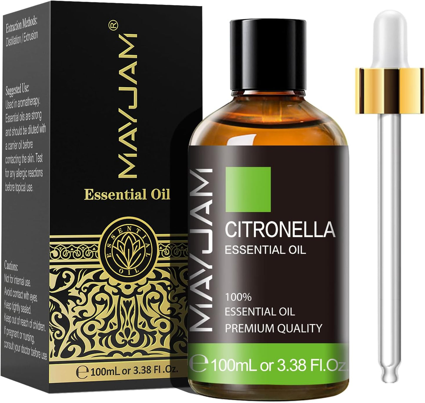 MAYJAM Essential Oil for Diffusers, Essential Oil with Premium Glass Dropper