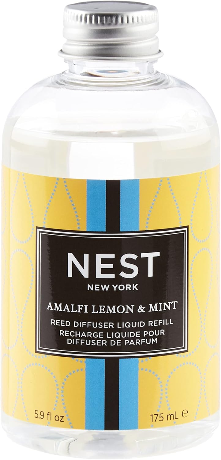NEST Fragrances Moroccan Amber Reed Diffuser Liquid Refill 5.9 Fl Oz (Pack of 1)