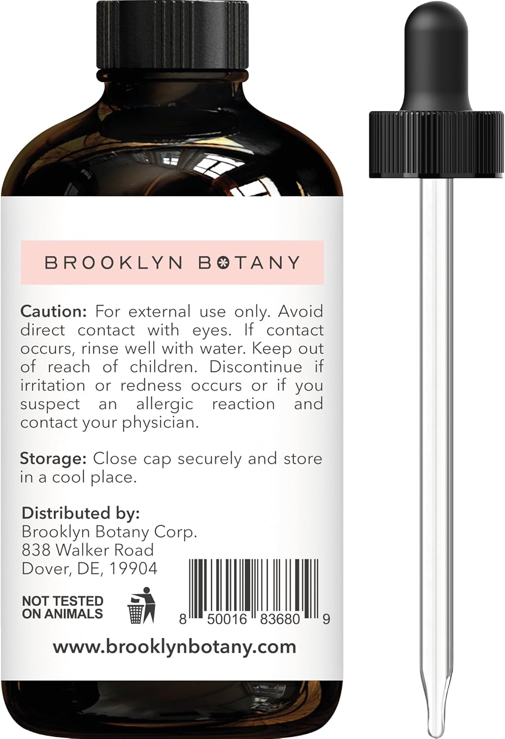 Brooklyn Botany Peppermint Essential Oil - 100% Pure and Natural - Premium Grade with Dropper - for Aromatherapy and Diffuser