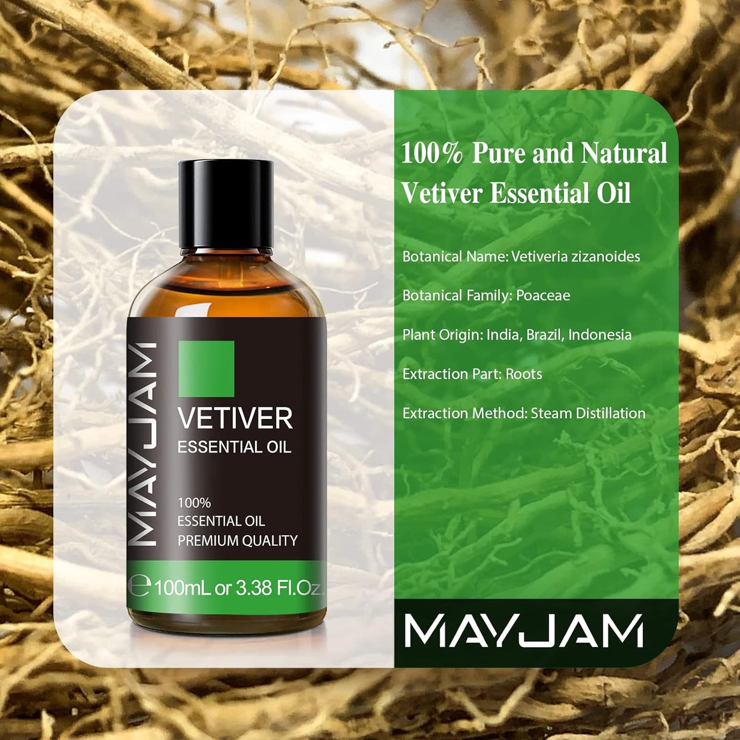 MAYJAM Essential Oil for Diffusers, Essential Oil with Premium Glass Dropper