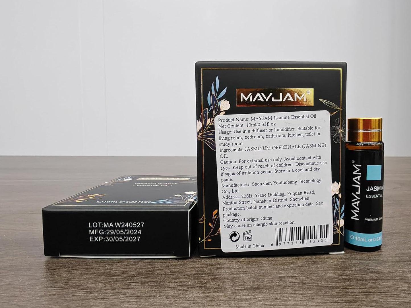 MAYJAM Essential Oil for Diffusers, Essential Oil with Premium Glass Dropper