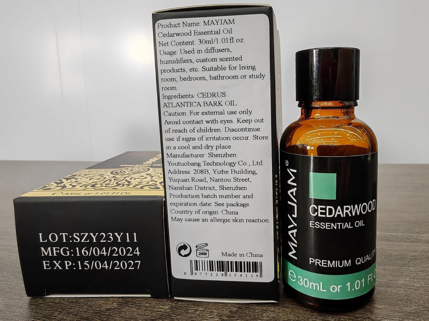 MAYJAM Essential Oil for Diffusers, Essential Oil with Premium Glass Dropper