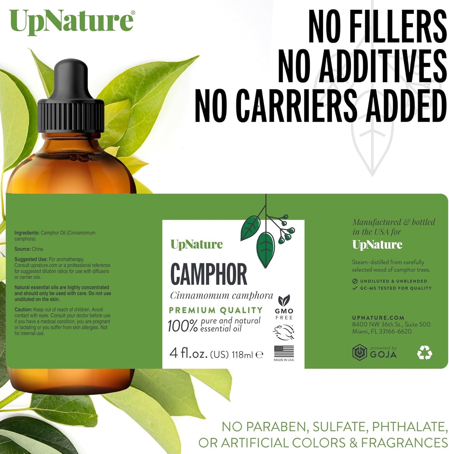 UpNature Organic Tea Tree Oil - 100% Pure Tea Tree Essential Oil