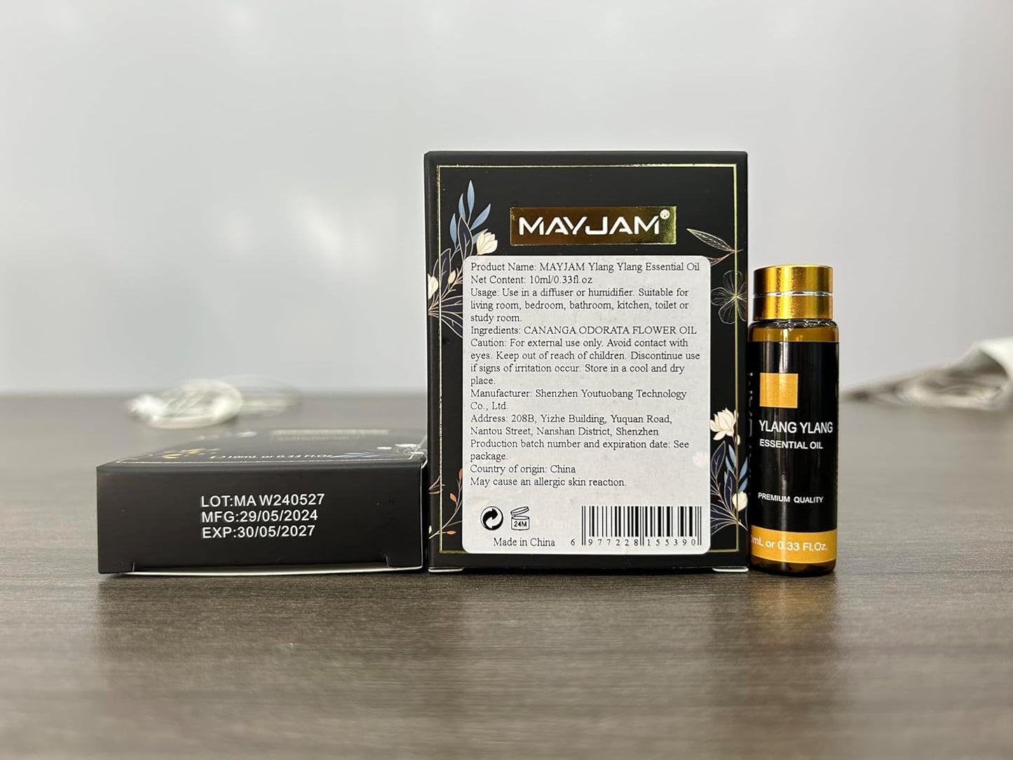 MAYJAM Essential Oil for Diffusers, Essential Oil with Premium Glass Dropper