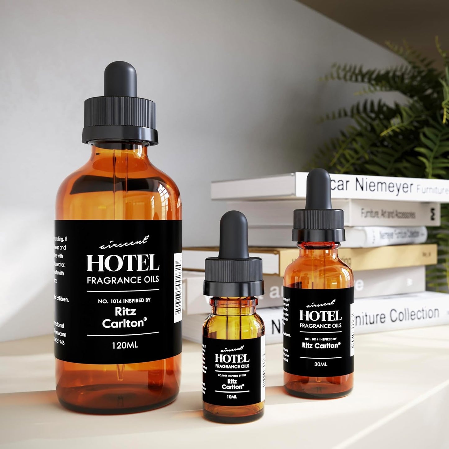 Hotel Diffuser Oil Inspired by The Ritz Carlton Hotel Scent - No. 1014 - AirScent Essential Oil Blend - Fragrance Oil Dropper Bottle for Aromatherapy Diffusers