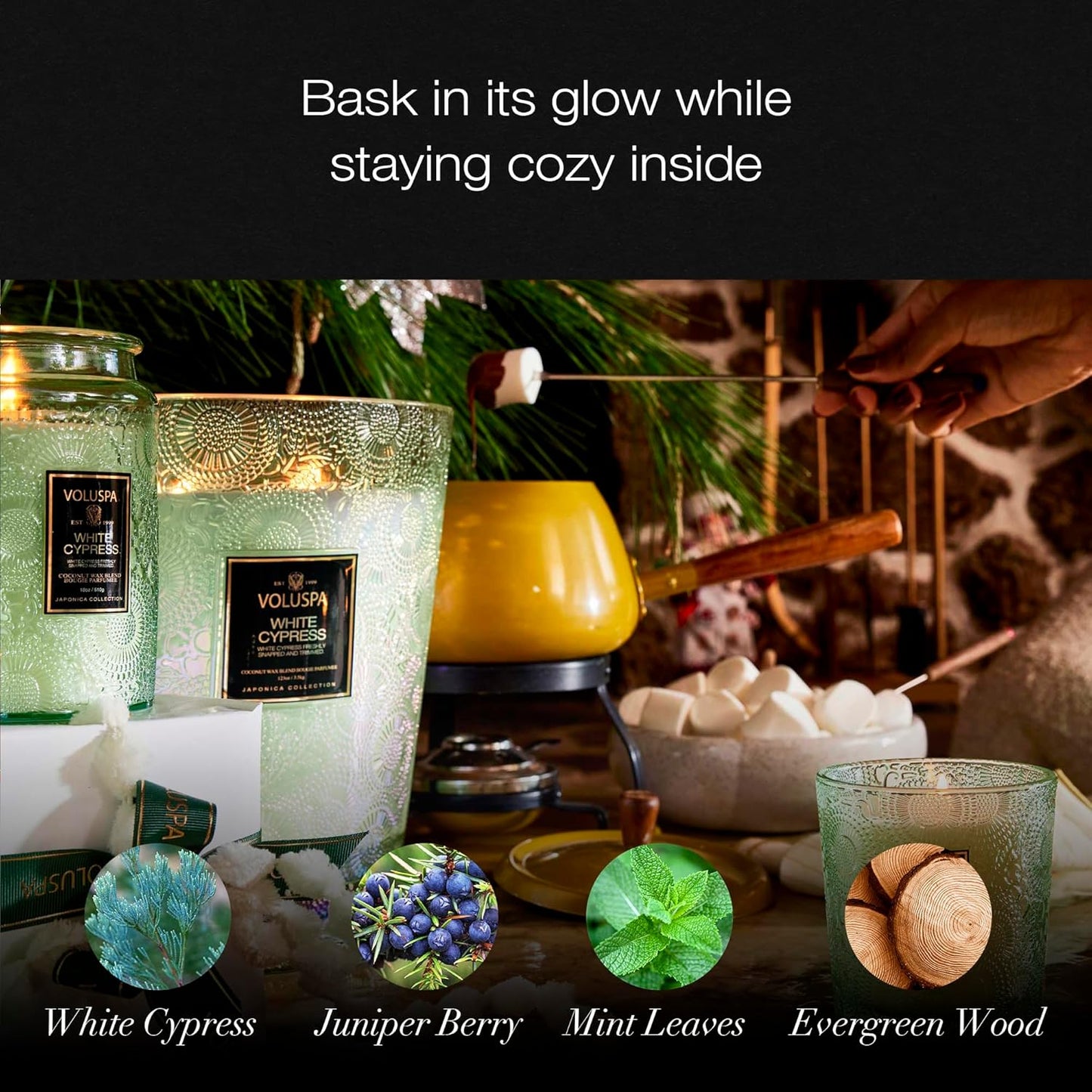 Voluspa Goji Tarocco Orange, Large Candle Jar, 18 oz, 100 Hour Burn Time, All Natural Wicks and Coconut Wax for Clean Burning, Vegan, Poured in the USA