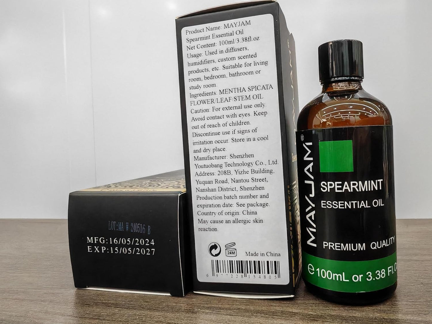 MAYJAM Essential Oil for Diffusers, Essential Oil with Premium Glass Dropper