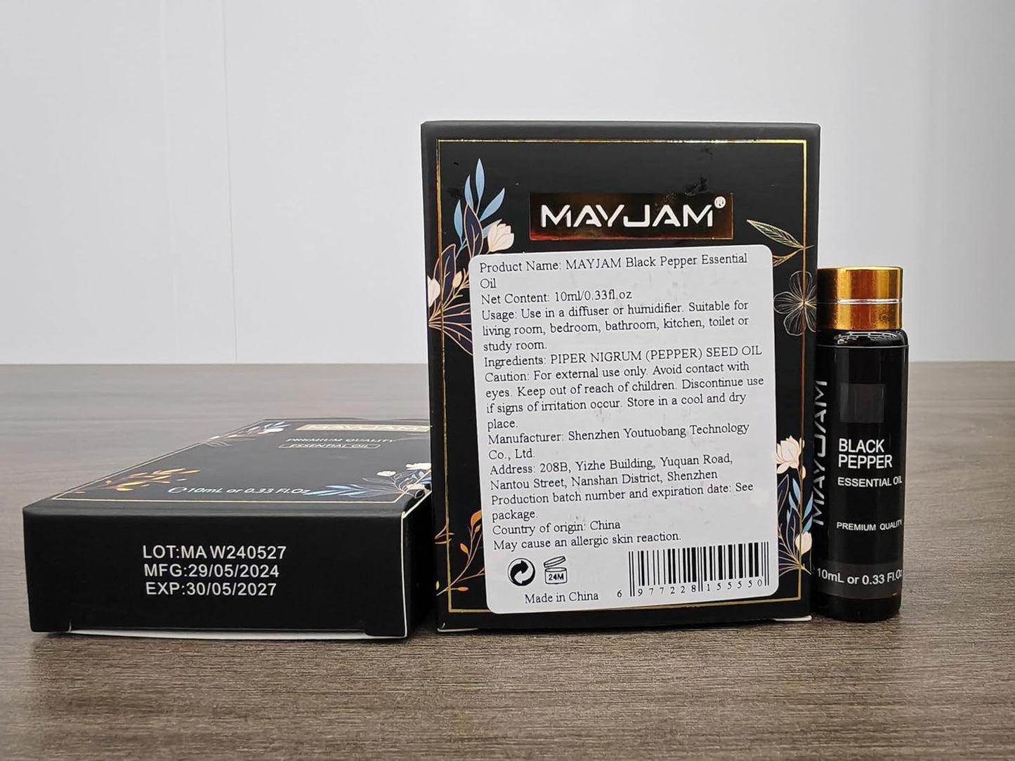 MAYJAM Essential Oil for Diffusers, Essential Oil with Premium Glass Dropper