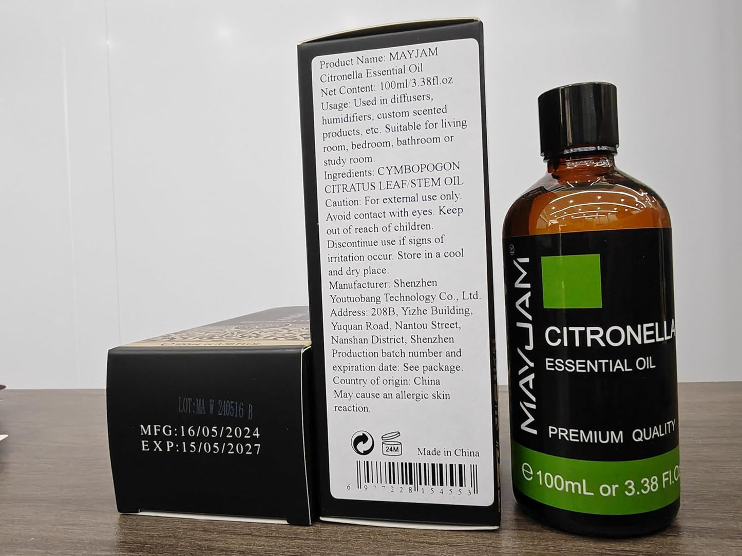 MAYJAM Essential Oil for Diffusers, Essential Oil with Premium Glass Dropper