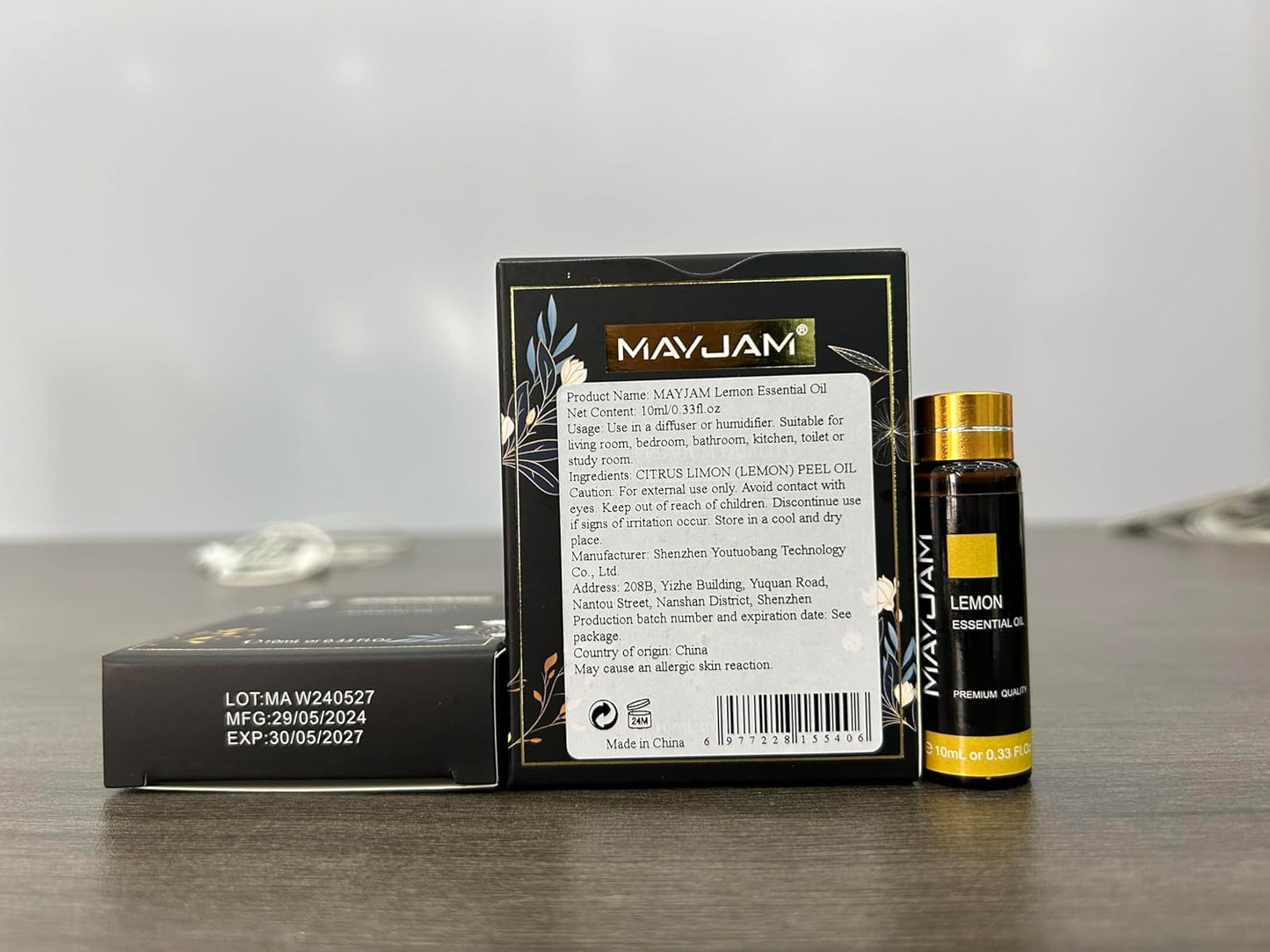 MAYJAM Essential Oil for Diffusers, Essential Oil with Premium Glass Dropper