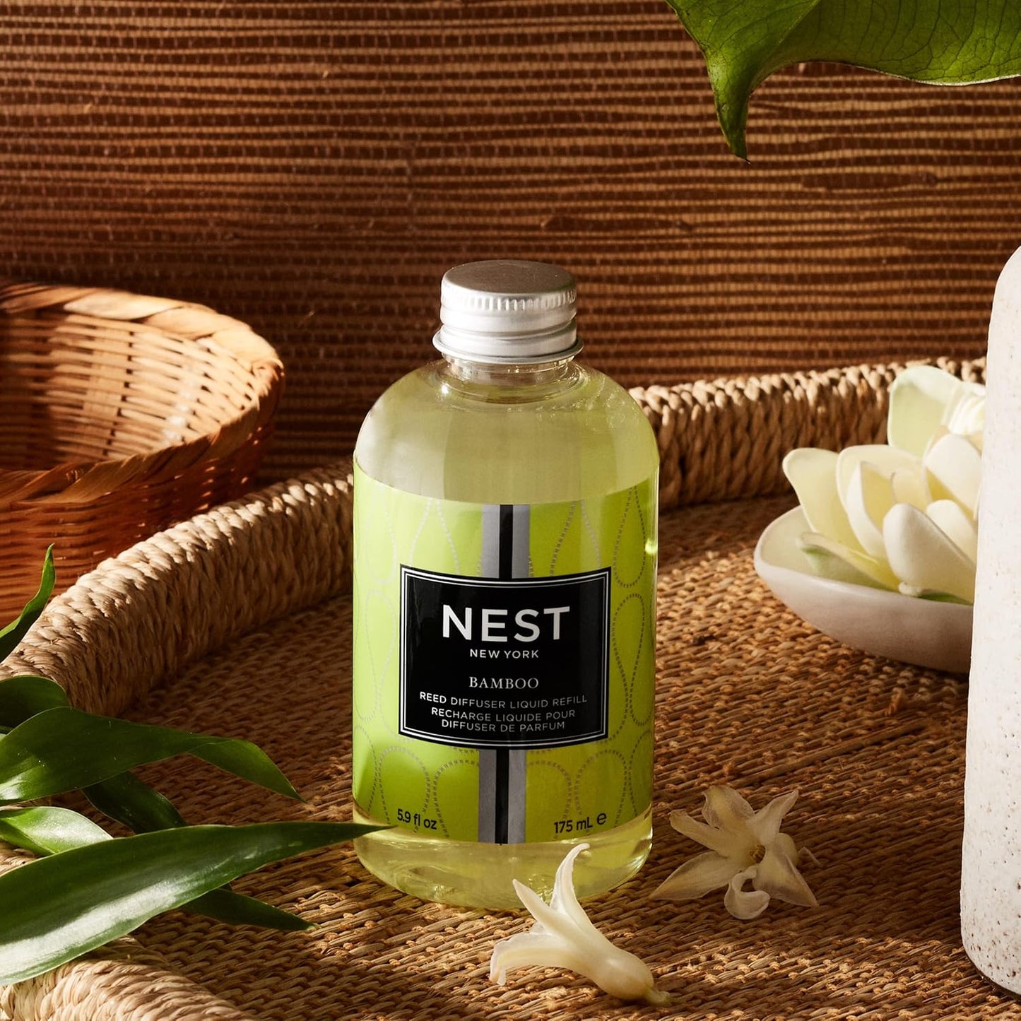NEST Fragrances Moroccan Amber Reed Diffuser Liquid Refill 5.9 Fl Oz (Pack of 1)
