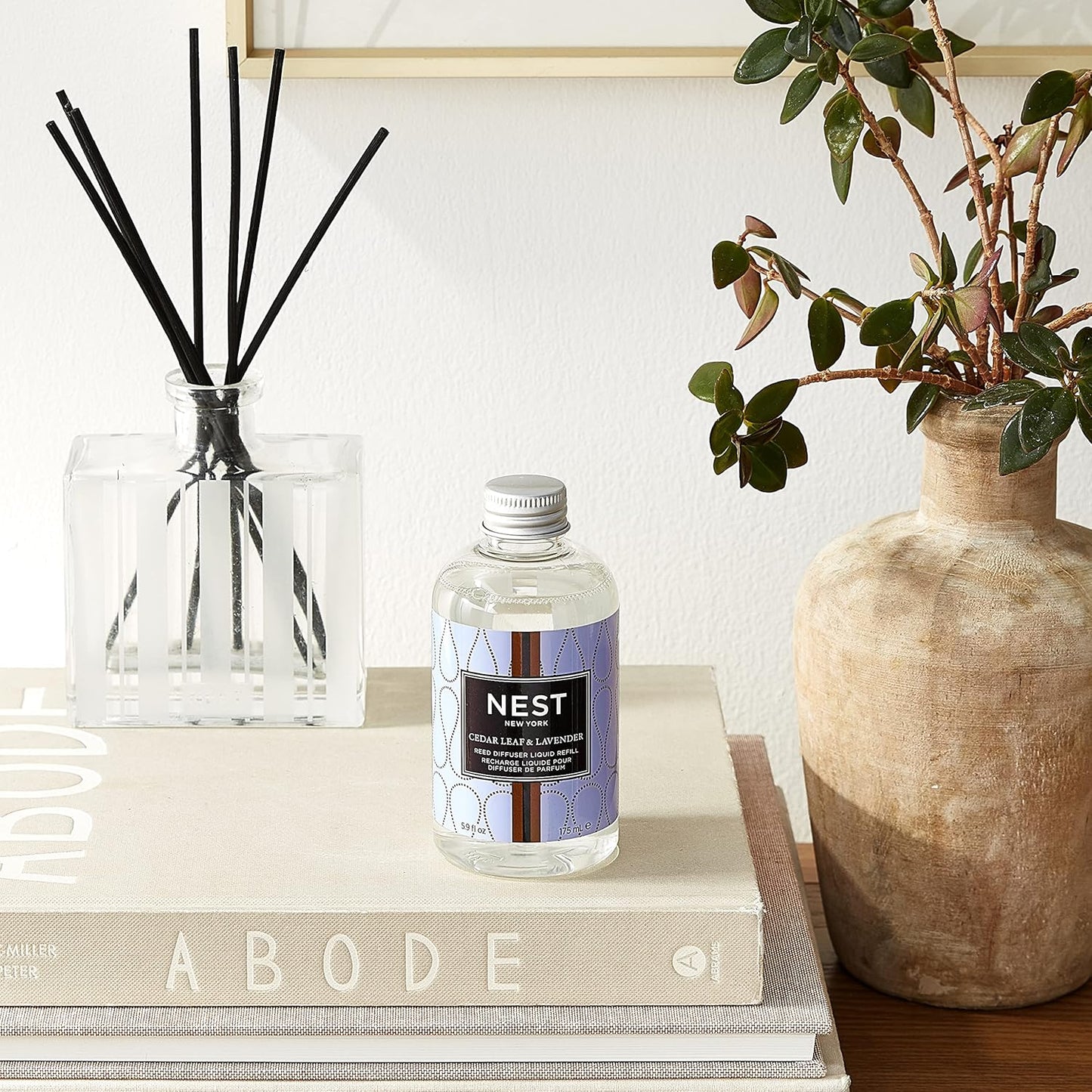 NEST Fragrances Moroccan Amber Reed Diffuser Liquid Refill 5.9 Fl Oz (Pack of 1)