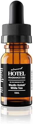 Hotel Diffuser Oil Inspired by Westin White Tea - No. 1012 - AirScent Essential Oil Blend - Fragrance Oil Dropper Bottle for Aromatherapy Diﬀusers and Humidifiers - Hotel Scents