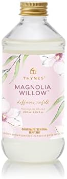 Thymes Frasier Fir Reed Diffuser Oil Refill – Home Fragrance Oil for Diffuser – Holiday Reed Diffuser Refill – Just-Cut Forest Oil Scents for Diffuser – Aromatherapy Diffuser Oils Scents (7.75 fl oz)