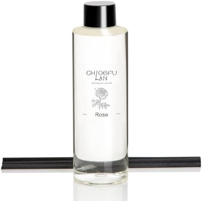 Chloefu LAN Hotel Scented Oil Diffuser Refill 7.05 oz Natural Essential Scented Oil - Best for Aromatherapy, SPA and Home, 0% Alcohol, Unique Blend to Promote Sleep & Relieve Stress