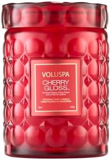 Voluspa Goji Tarocco Orange, Large Candle Jar, 18 oz, 100 Hour Burn Time, All Natural Wicks and Coconut Wax for Clean Burning, Vegan, Poured in the USA
