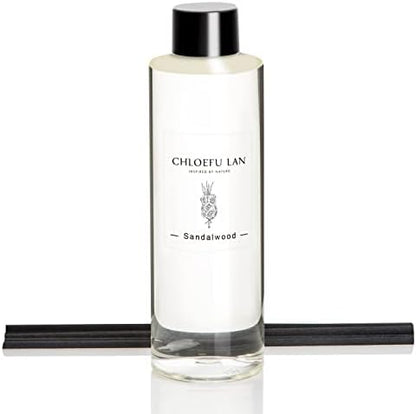 Chloefu LAN Hotel Scented Oil Diffuser Refill 7.05 oz Natural Essential Scented Oil - Best for Aromatherapy, SPA and Home, 0% Alcohol, Unique Blend to Promote Sleep & Relieve Stress
