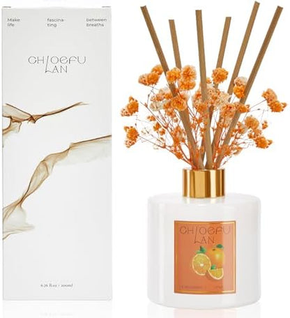 Chloefu LAN Hotel Scented Oil Diffuser Refill 7.05 oz Natural Essential Scented Oil - Best for Aromatherapy, SPA and Home, 0% Alcohol, Unique Blend to Promote Sleep & Relieve Stress