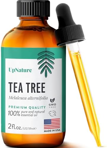 UpNature Organic Tea Tree Oil - 100% Pure Tea Tree Essential Oil