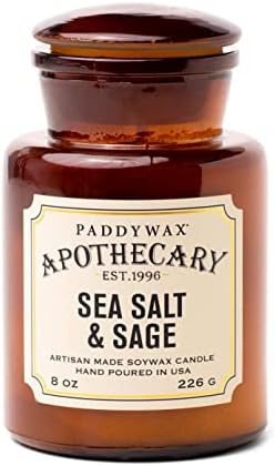 Paddywax Scented Candles Artisan Apothecary Candle, 8-Ounce