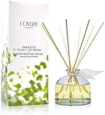 LOVSPA Eucalyptus Essential Oil Reed Diffuser Gift Set | Revive | Fresh Eucalyptus, Sage, Citrus, Bamboo & Mint | Great Aromatherapy Gift for Mom, Dad, Grandma or Aunt