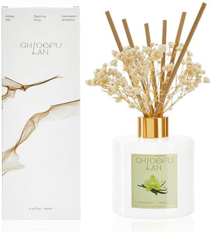 Chloefu LAN Hotel Scented Oil Diffuser Refill 7.05 oz Natural Essential Scented Oil - Best for Aromatherapy, SPA and Home, 0% Alcohol, Unique Blend to Promote Sleep & Relieve Stress