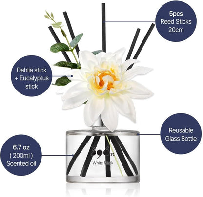 396 st. Rose Flower Reed Diffuser, Red Rose (Also Known as Rose Perfume) / Reed Diffuser Sets, Scentsy Home Fragrance, Scented Oils, Home & Bathroom Décor